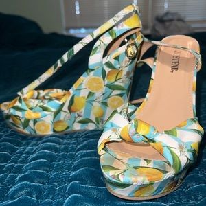 Just fab lemon shoes